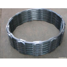 Razor Wire em galvanizado e PVC revestido